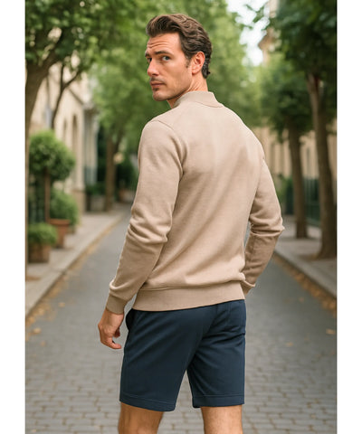 Suéter Masculino Gola Alta Tricot Premium Confortável | Kenny