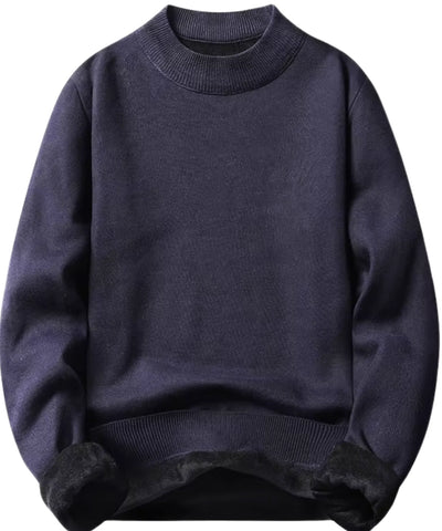 Suéter Masculino Gola Alta Tricot Premium Confortável | Kenny