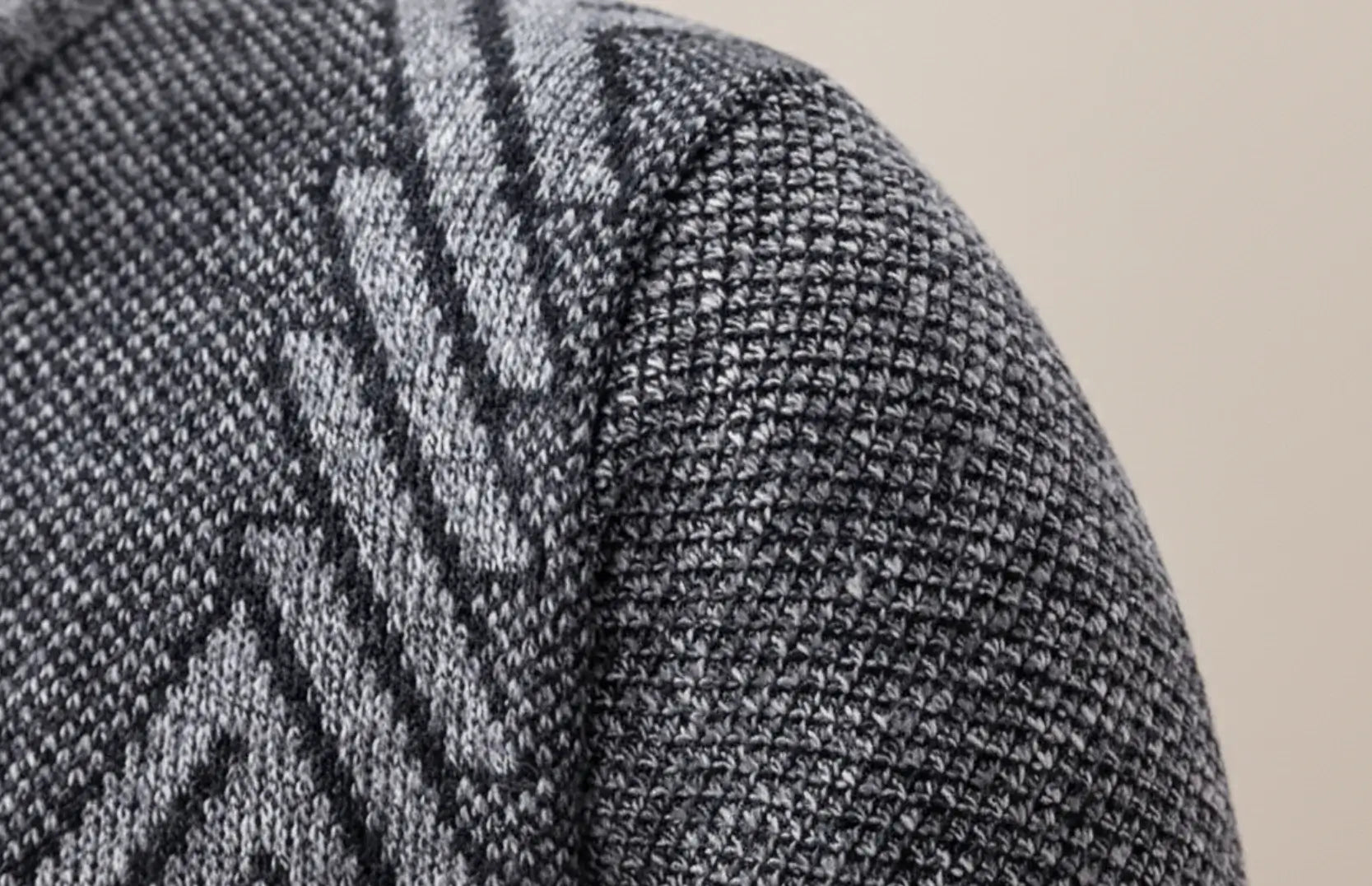 Comprar suéter masculino tricot botões forro xadrez confortável elegante inverno casual barato ou em promoção