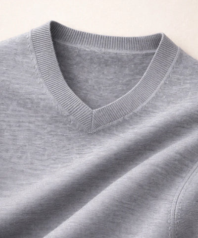  Comprar suéter masculino tricot gola V barato ou em promoção