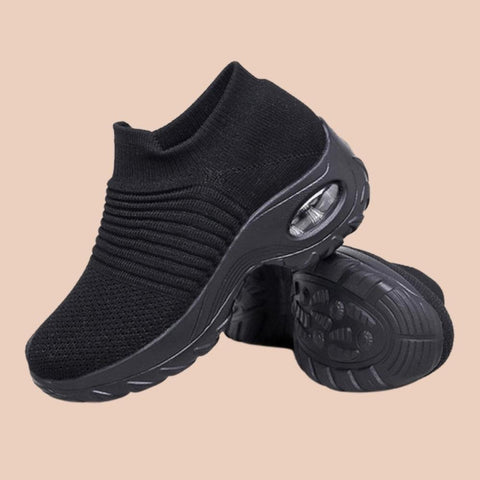 Tênis Esportivo Feminino Knit com Solado Amortecedor Soul Anellimn