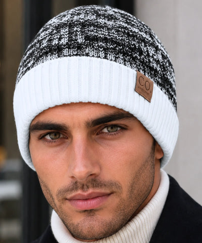 Comprar touca masculina tricot forro peluciado quente confortável inverno casual premium barata em promoção Anellimn