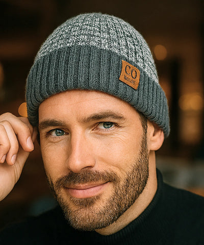 Touca Masculina Tricot Forro Peluciado Quente Confortável | Fury