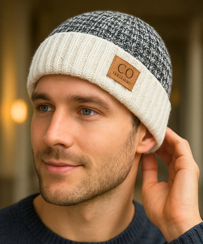 Touca Masculina Tricot Forro Peluciado Quente Confortável | Fury