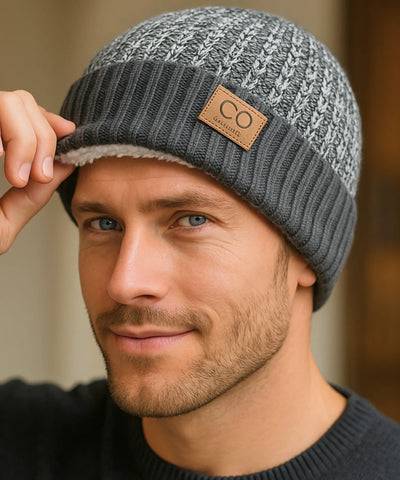 Touca Masculina Tricot Forro Peluciado Quente Confortável | Fury