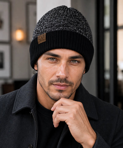 Comprar touca masculina tricot forro peluciado quente confortável inverno casual premium barata em promoção Anellimn