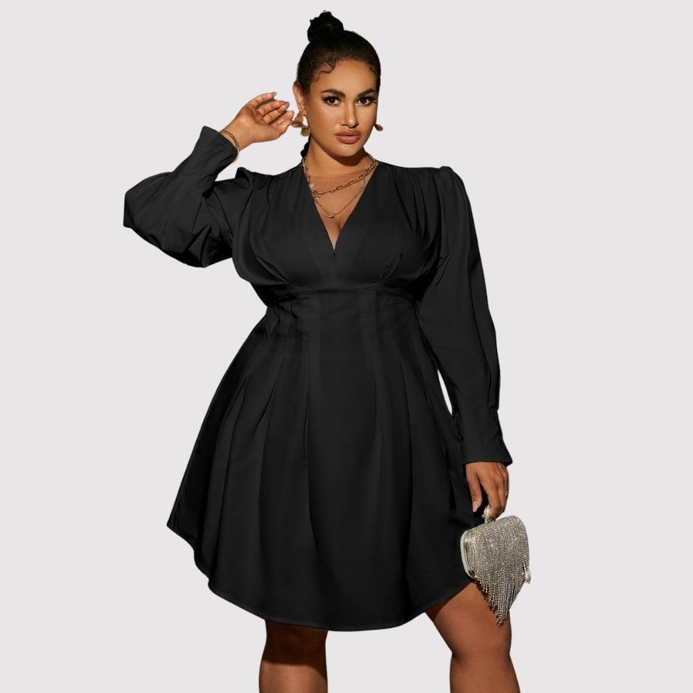 Anellimn comprar melhor vestido de festa plus size curto barato vestido plus size preço