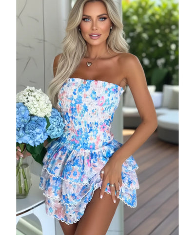 Vestido Feminino Curto Laise Boho Casual Verão | Chloe