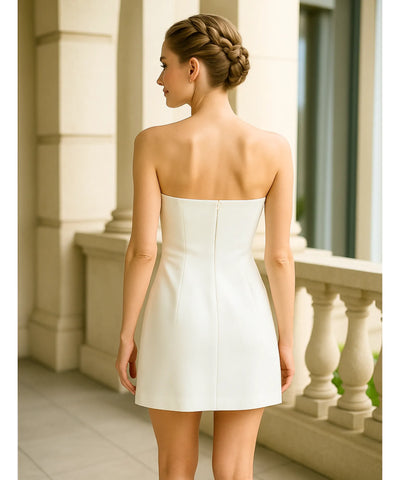 Vestido Curto Tomara Que Caia Feminino Verão Elegante | Suran