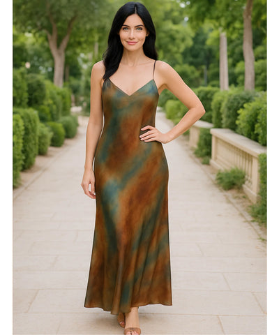 Vestido Indiano Longo Boho Tie Dye Casamento Dia | Piemont