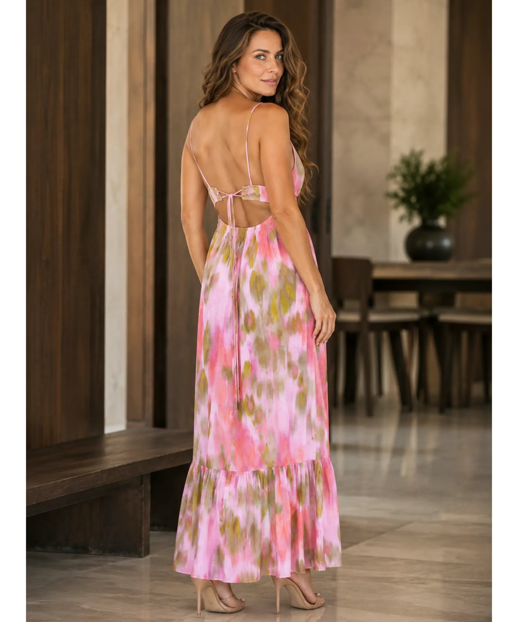Comprar Vestido Longo Boho Elegante para Casamento de Dia barato -  ANELLIMN