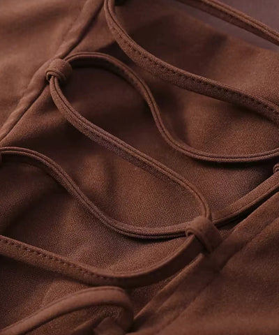 Comprar vestido longo de festa colado sereia franzido lateral alças reguláveis em promoção ANELLIMN
