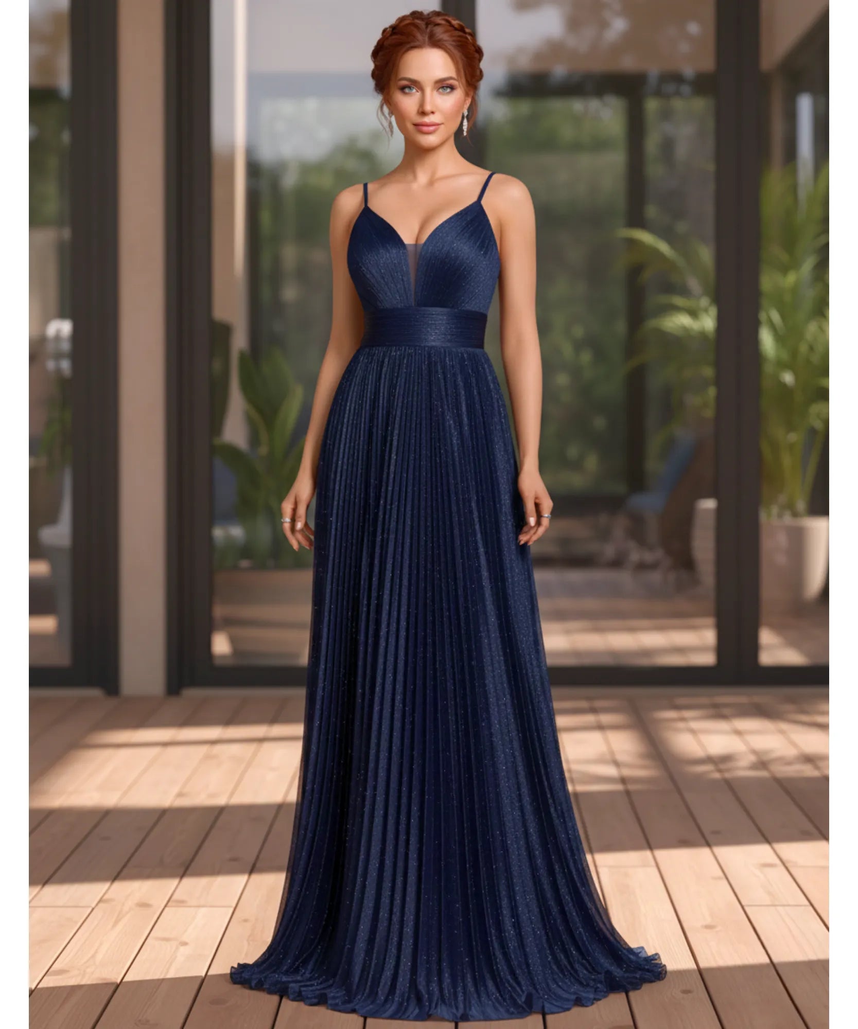 Comprar vestido longo de festa verde oliva madrinha casamentos e formatura em promoção LADY DRESS
