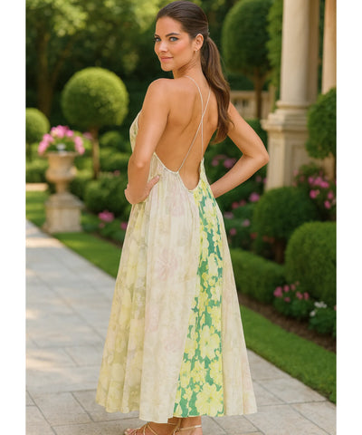 Vestido Longo Estampado Feminino Boho Verão | Diwa