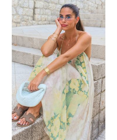 Vestido Longo Estampado Feminino Boho Verão | Diwa