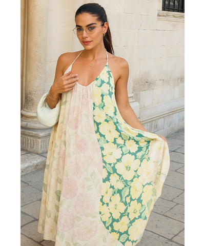 Vestido Longo Estampado Feminino Boho Verão | Diwa