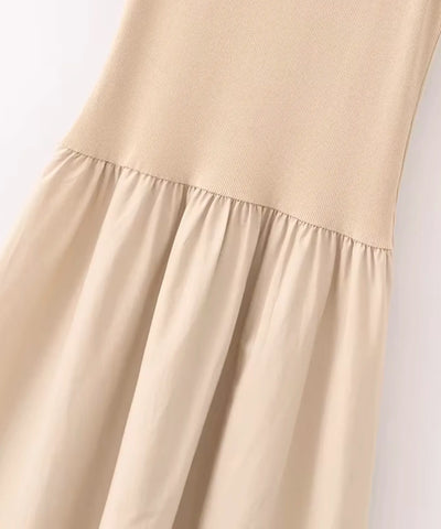 Comprar vestido longo feminino canelado elegante casual básico versátil barato em promoção ZARA