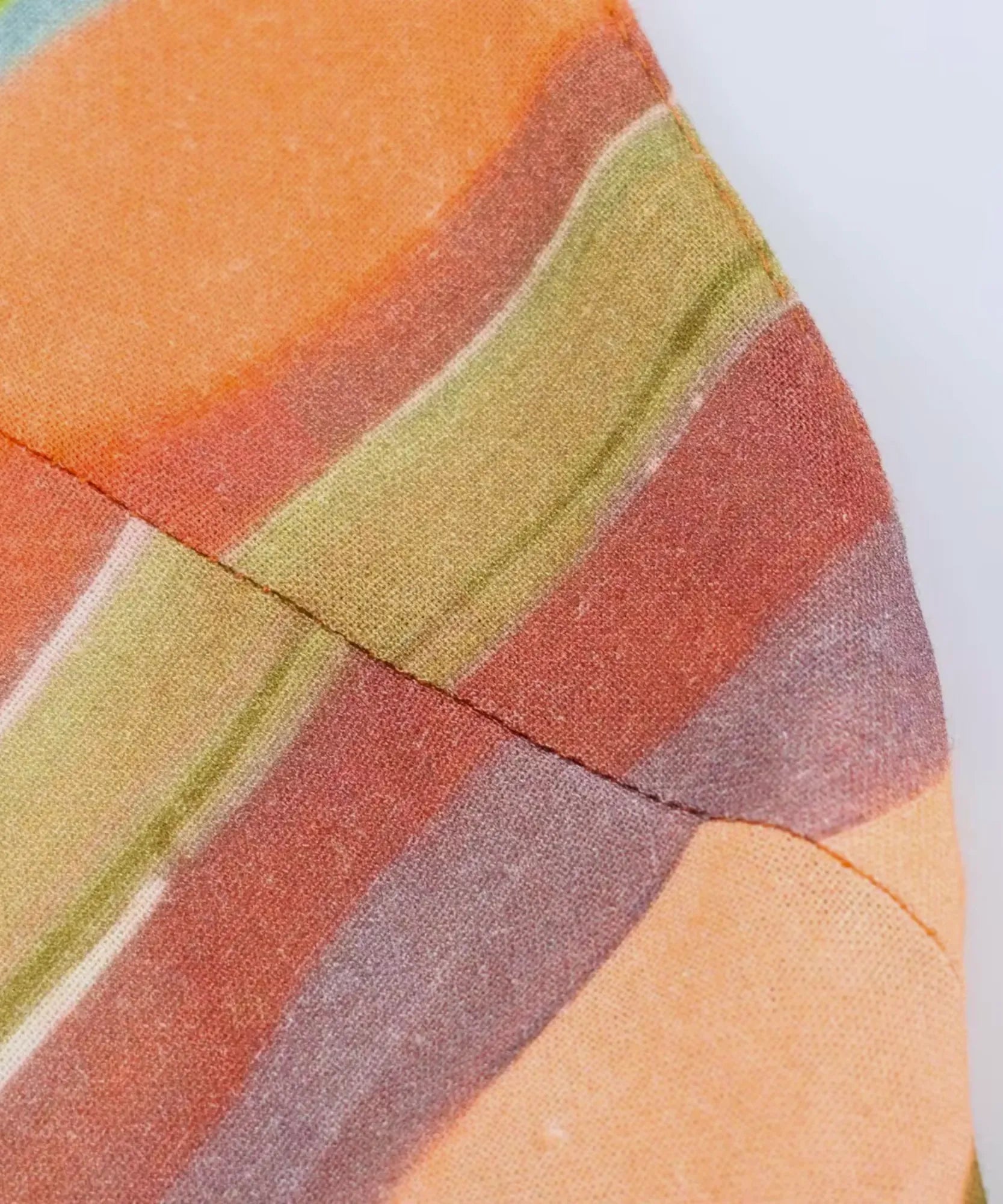 Comprar vestido longo listrado poliéster leve colorido em promoção Anellimn