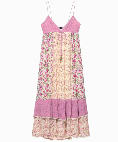 Vestido Midi Boho Florido Casual Verão | Len