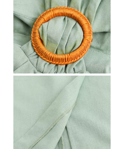 Comprar vestido midi feminino recorte cintura cinto linho social elegante festa verão barato ou em promoção ZARA