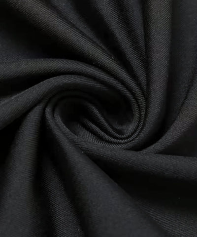 Comprar Vestido preto longo com gola alta e costas abertas elegante para noite, eventos ou balada barato ANELLIMN