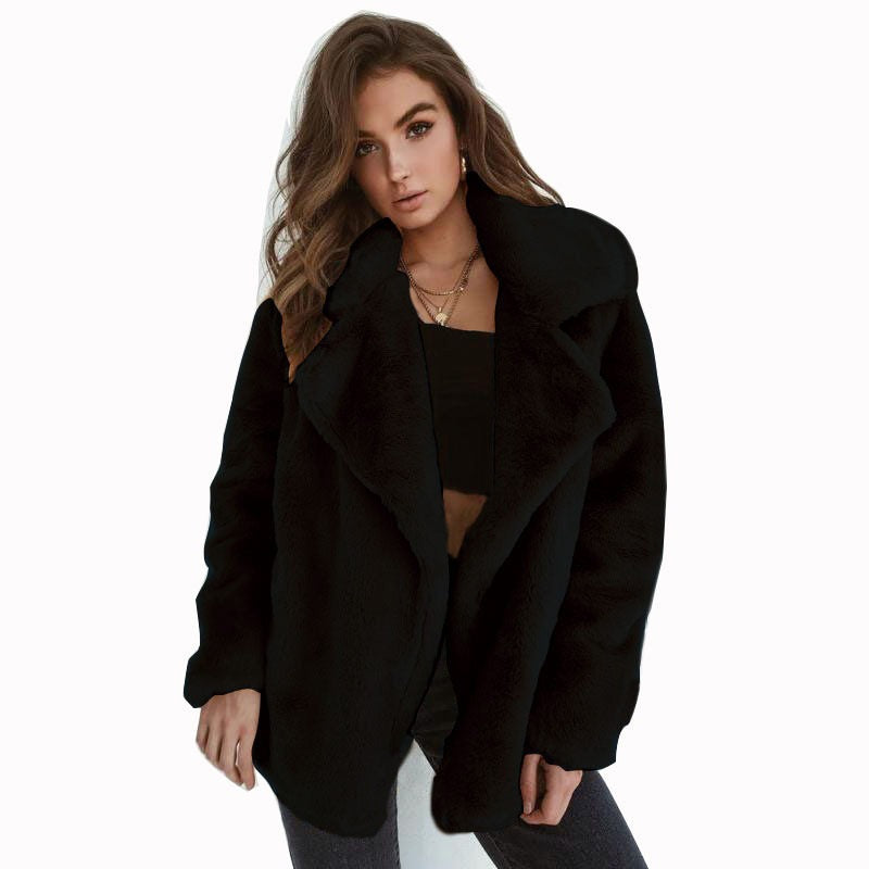 Anellimn comprar melhor casaco blazer grosso de lã Feminino casaco de inverno poncho barato preço